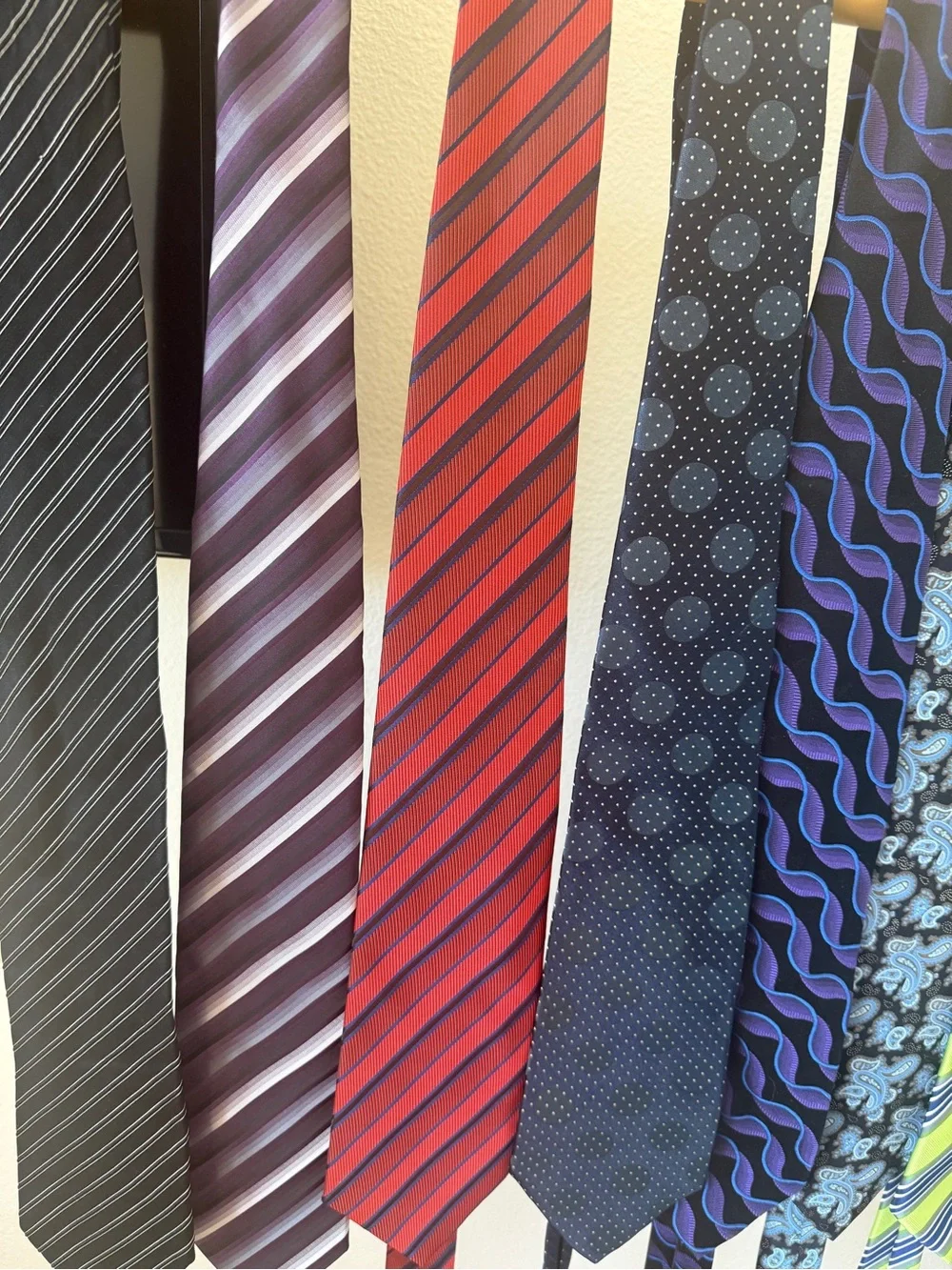 Lot of 10 Designer Silk Ties Zegna Hugo Boss Bugatchi Patrick James
